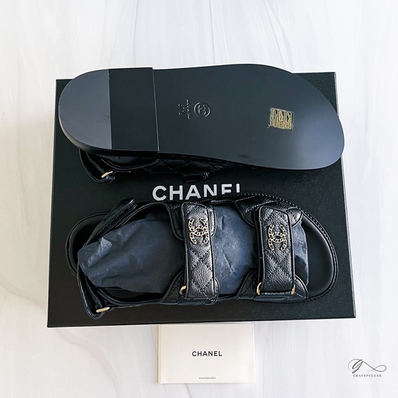 Brand new authentic Chanel Dad’s sandals - Picture 3 of 5